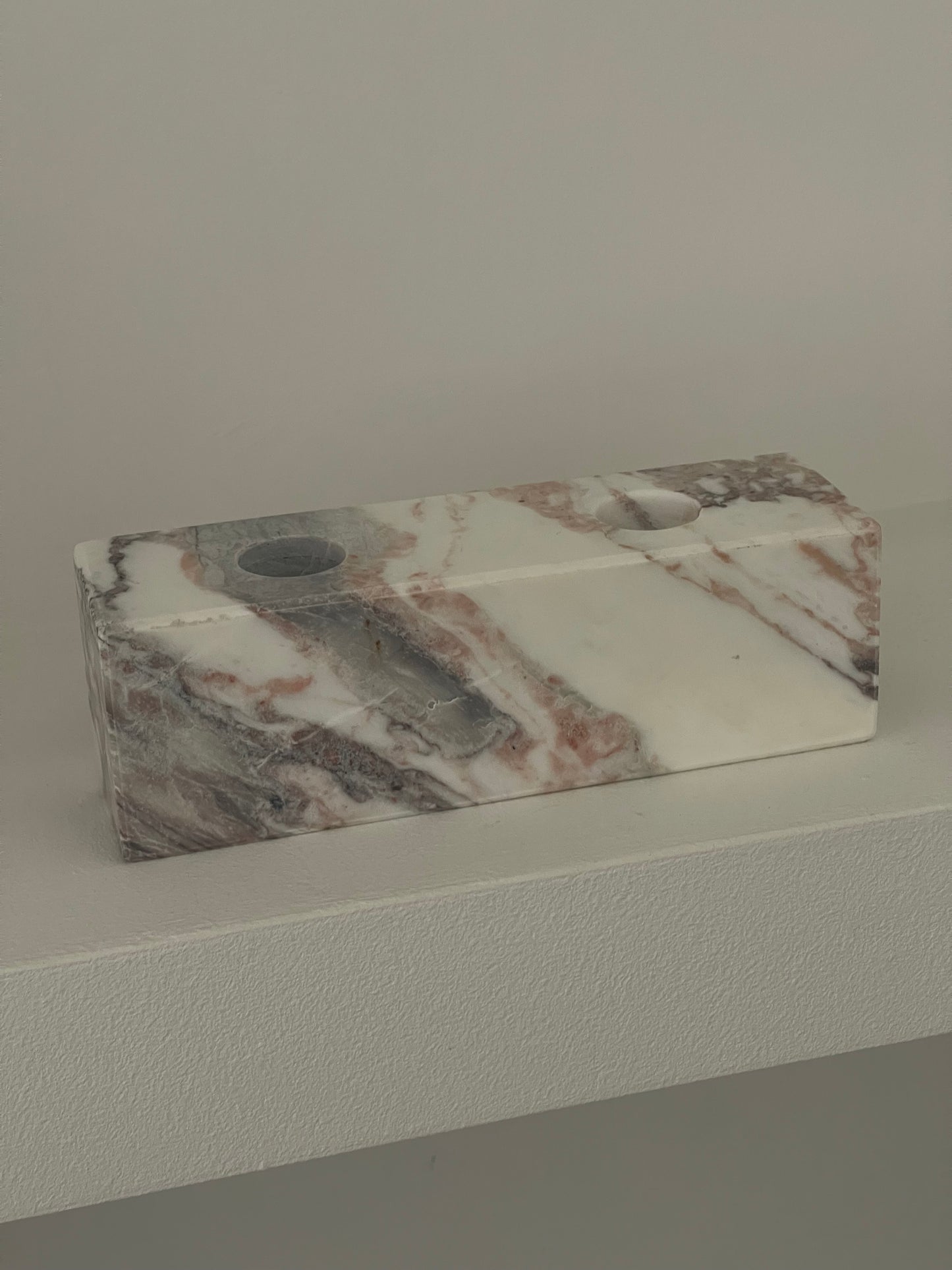 2er Kerzenständer niedrig